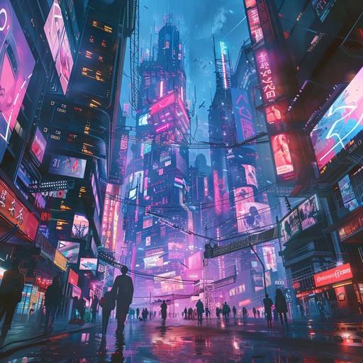 Experience a captivating combination of cutting edge synth sounds and classic new jack swing rhythms. This track infuses nostalgic energy with modern beats, ideal for energetic moments and dance parties. Imagine cruising through neon lit streets of a futuristic metropolis.