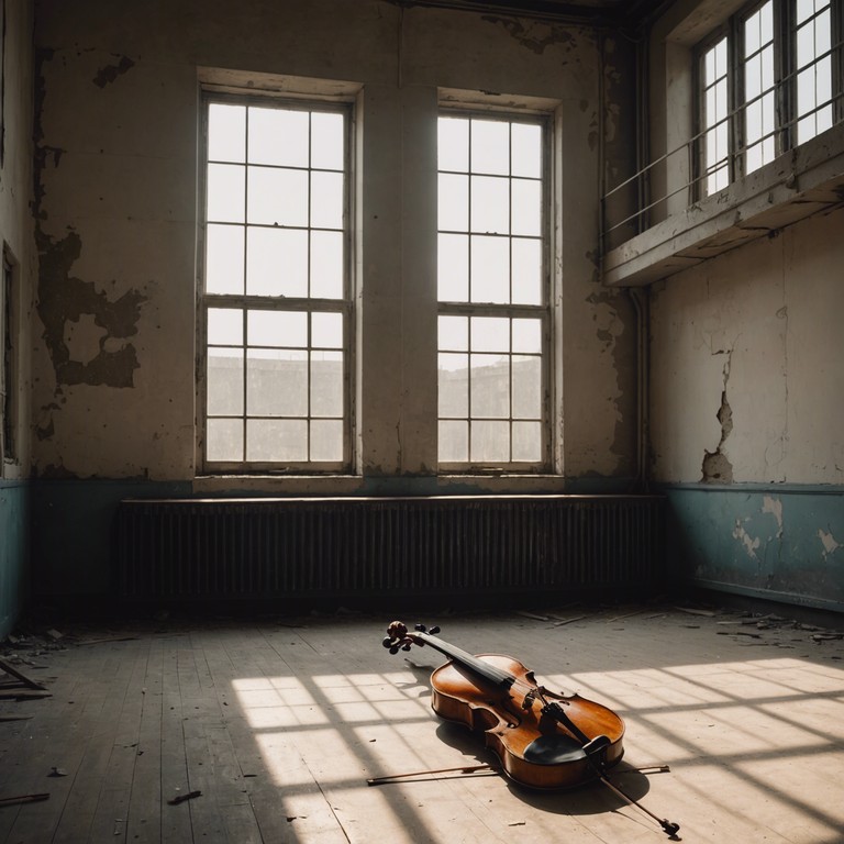 A deeper dive into the soul stirring emotions of solitude and eternal longing, encapsulated by the poignant sounds of a mournful violin, resonating with the listener's deepest sorrows.