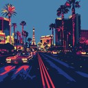 a lively, upbeat instrumental that captures the excitement and energy of the las vegas strip