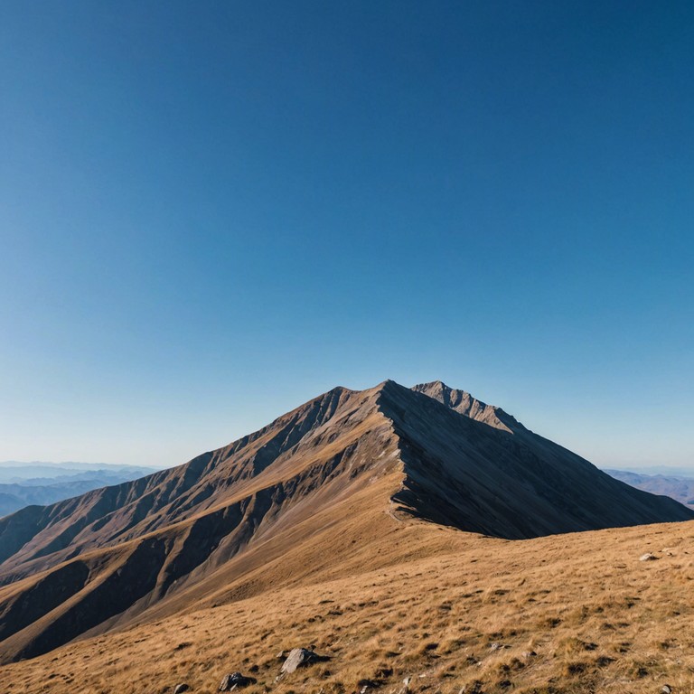 This track captures the spirit of striving upwards and overcoming obstacles, underpinned by an inspiring and expansive melody that resonates with a sense of adventure and ambition. The music moves through a landscape of peaks and valleys, mirroring the emotional journey of relentless pursuit and ultimate triumph.