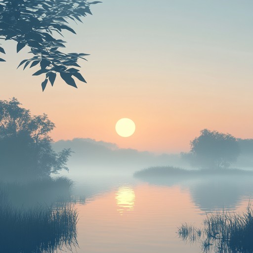 A gentle yet powerful symphony featuring uplifting melodies, harmonious strings, and delicate piano accompaniments. It begins softly, gradually building into a majestic crescendo that evokes the first light of dawn breaking over a peaceful landscape. This piece is designed to inspire the listener, filled with hope and determination.