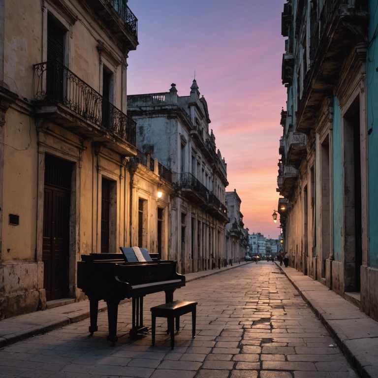 Delving deeper into the emotional scape, this composition uses piano tunes mingled with afro cuban rhythms to express a deep seated yearning while reflecting a rich tapestry of cultural history, making the old resonate anew in a journey of musical exploration.