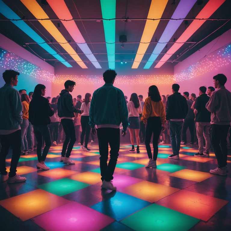 This track captures the essence of old school disco infused with contemporary electronic vibes for a fresh, energetic sound. The syncopated grooves and catchy hook make it perfect for an exhilarating night out dancing under colorful lights