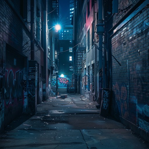 Experience the descent into the urban night with dark, atmospheric beats and gritty synths creating a mysterious, brooding, and foreboding ambience.