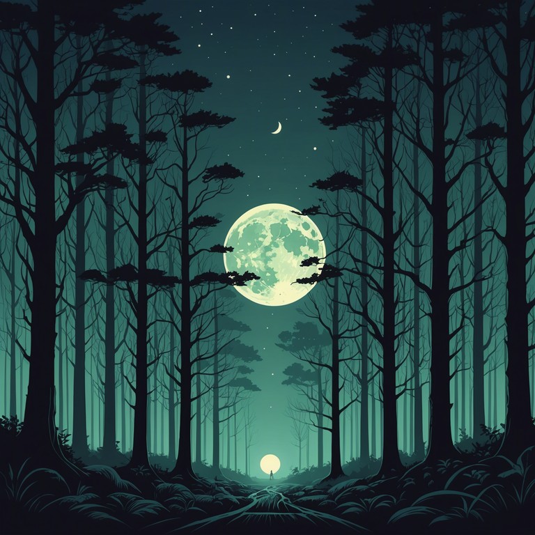 This track captures the essence of a mysterious, enchanted forest bathed in moonlight. Soft, twinkling sounds evoke a sense of wonder and exploration, creating an immersive auditory scenery. The setting is a dense woodland at midnight, where each note paints vivid pictures of shimmering fairy lights and the soft rustle of leaves. A true audio escape into a world of magic and tranquility.