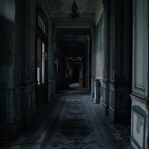 An eerie ambient composition that uses haunting violins to create a sinister and suspenseful mood. Ideal for dark themes and settings, this track will keep listeners on edge with its chilling melodies and foreboding undercurrents.