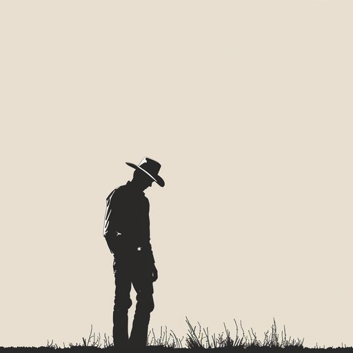 This instrumental piece tells the story of a lonely cowboy riding through the vast, empty prairie at sunset, lost in thought and mourning a lost love. The song features a haunting melody played on acoustic guitar, with occasional harmonica flourishes and the distant sound of a coyote howling in the background, creating a sense of isolation and heartache.