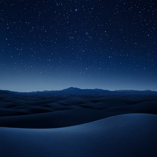 Imagine wandering through a vast, empty desert under a starry night, with the soft sounds of distant winds guiding your path. Synth melodies float like whispers, creating a dreamlike state that feels both timeless and surreal.