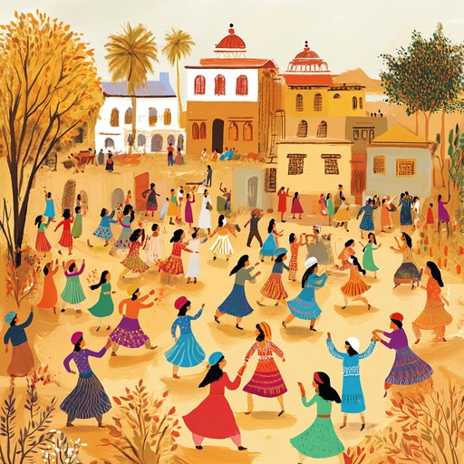 An evocative piece inspired by the rhythms of punjab, expressing the vibrant life and culture of its people through traditional melodies. This composition encapsulates the essence of a vibrant, colorful punjabi village, celebrating harvest, unity, and the spirit of community.