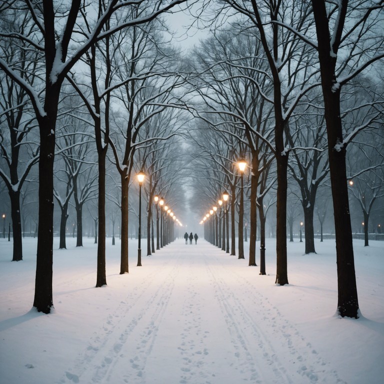 This track captures the essence of a solitary christmas with a single piano delivering soft, introspective melodies that resonate with the quietude of a snow covered landscape. The song's gentle jingle bell sounds subtly blend with the ambience, evoking the loneliness one might feel during the festive season when far from loved ones.