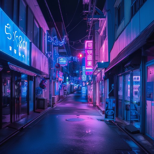 Immerse in a pulsating journey through tokyo's vibrant nightlife with shimmering synths and upbeat rhythms that encapsulate the essence of the bustling city.