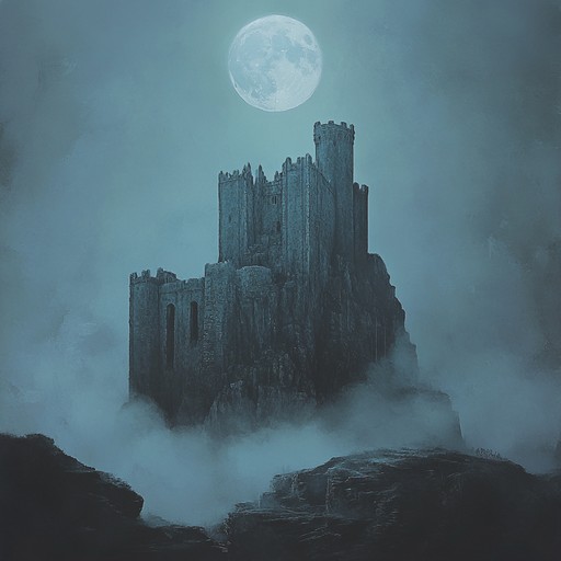 A captivating orchestral piece that transports listeners to a gothic castle shrouded in mist and secrets. The melody is driven by rich, haunting strings and bold brass, creating a sense of mystery and suspense. Subtle woodwinds add an eerie whisper to the atmosphere, while dramatic percussion punctuates key moments, evoking the silence and sudden shocks of an ancient, deserted fortress.