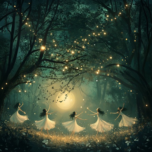 An instrumental track blending soft synth layers with light, airy tones, creating a whimsical atmosphere reminiscent of fairytale landscapes. This piece invites listeners to explore a magical realm where playful melodies dance among the stars.