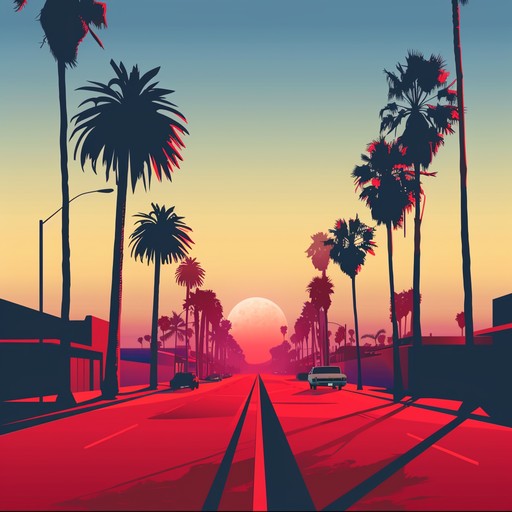 A smooth and soulful instrumental that captures the essence of a leisurely drive down sunset boulevard as the sun sets, radiating warmth and nostalgia. The music blends classic soul rhythms with modern nuances, perfect for reflecting on good times and serene evenings.