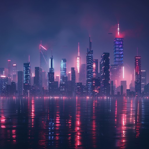 A captivating blend of high energy synths and rhythmic beats, painting an auditory portrait of vibrant city nights. Perfect for energetic scenes captured in the heart of a bustling metropolis, this track combines futuristic elements with urban flair, making it a dynamic choice for uplifting settings.