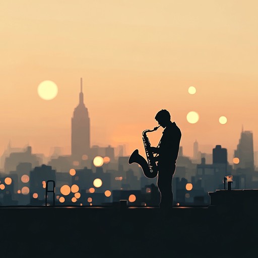 This track uses smooth saxophone and rhythmic piano to bring the energy and freshness of a morning in the city. Evoking scenes of sunlight beaming through skyscrapers and people starting their day with renewed vigor, this tune fills you with optimism and drive.