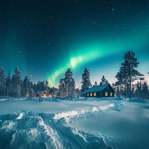 A serene instrumental piece inspired by tranquil finnish landscapes under the enchanting northern lights. Featuring delicate guitar melodies intertwined with subtle electronic elements, it evokes a sense of calm and introspection, perfect for winding down after a long day.