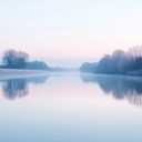 soothing natural water accompanied by light music