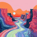 a lonely journey through psychedelic sonic landscapes.