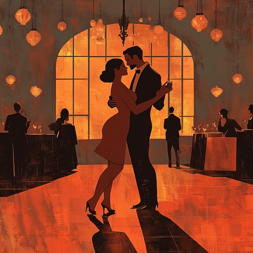 An instrumental track that merges traditional tango rhythms with quirky, unexpected sounds and playful melodies to create a suspenseful and whimsical atmosphere.