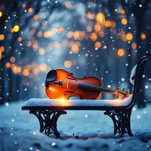 A moving instrumental piece that conveys the deep feelings of love and togetherness that blossom during the holiday season. The violin melody gently sweeps through emotions, painting a soundscape of romantic winter evenings and warm embraces under the stars.