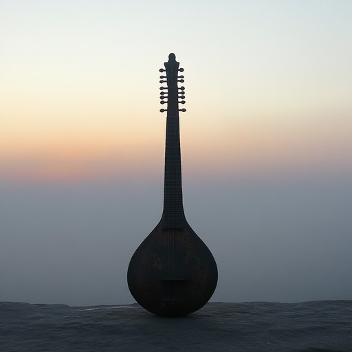 This instrumental piece combines the haunting scales of indian raga with the introspective depth of rock, creating a tapestry of somber melodies and intricate rhythms. The gentle sitar weaves through dark electric guitar riffs, creating an ethereal atmosphere balanced with grounded rock percussion. Ideal for reflective moments and emotional storytelling.