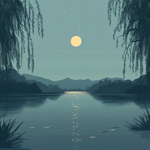 An instrumental piece that weaves soft, flowing melodies to invoke a dreamlike atmosphere reminiscent of nostalgic reflections and serene landscapes.