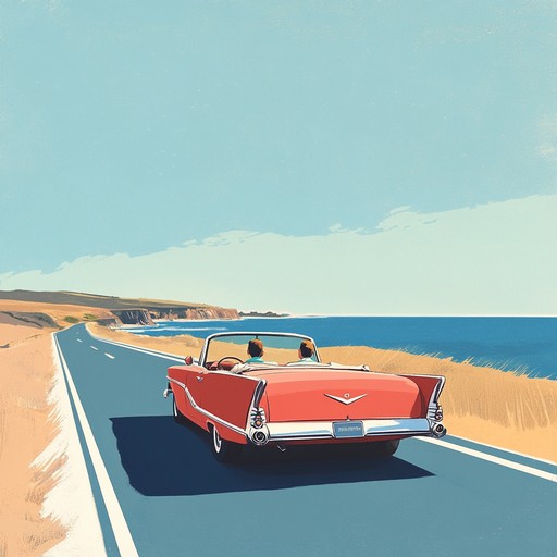 This vibrant track captures the essence of a carefree summer road trip with friends. Featuring lively electric guitar riffs, punchy drums, and infectious melodies, it beckons listeners to hit the open road, windows down and spirits high. Ideal for creating nostalgic, feel good moments, the song’s upbeat tempo and joyful tones make it perfect for joyous occasions and backgrounds.