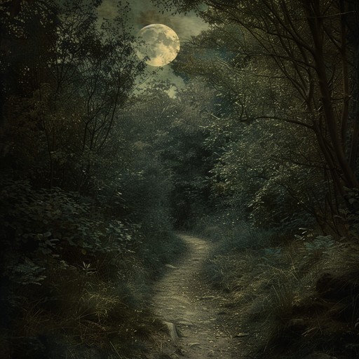 Journey through moonlit nights with funky grooves and dark folk melodies. This atmospheric track blends rhythmic funk with haunting, rustic sounds, perfect for mystical settings and eerie reflections.