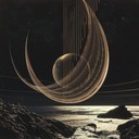 grunge rhythms mixed with cosmic pulsing synth waves