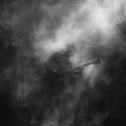 A dark, atmospheric metal track featuring haunting guitar riffs and eerie ambient sounds. The piece builds layers of tension and dread, creating a foreboding mood from start to finish. Perfect for invoking feelings of fear and suspense.