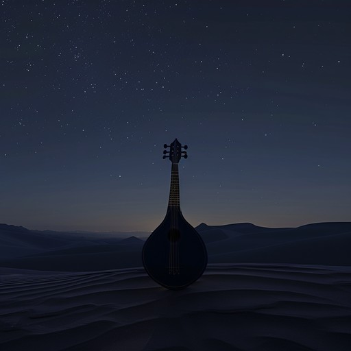 Dive into the mystical tones of ancient arabian nights, with the seductive and smooth sounds of the oud, painting a picture of moonlit desert dunes and whispered secrets under starlit skies.