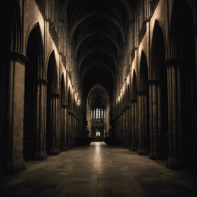 An instrumental track that captures the essence of walking through a deserted cathedral, where each note played on the pipe organ resonates with the stories etched into the ancient stones.