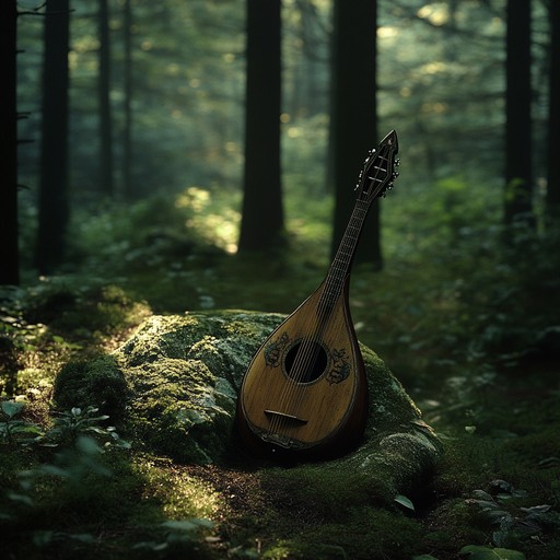 An instrumental dark folk piece designed to evoke power and mystery, rising from ancient shadows utilizes the rich, resonant tones of the dulcimer. The composition draws from the mythic and ancient, intertwining haunting melodies with empowering undertones. This track would serve as the perfect soundtrack for tales of ancient warriors, forgotten lands, and the eternal struggle between light and dark. The dynamic progression builds a captivating narrative that inspires strength and determination amidst the shadows.