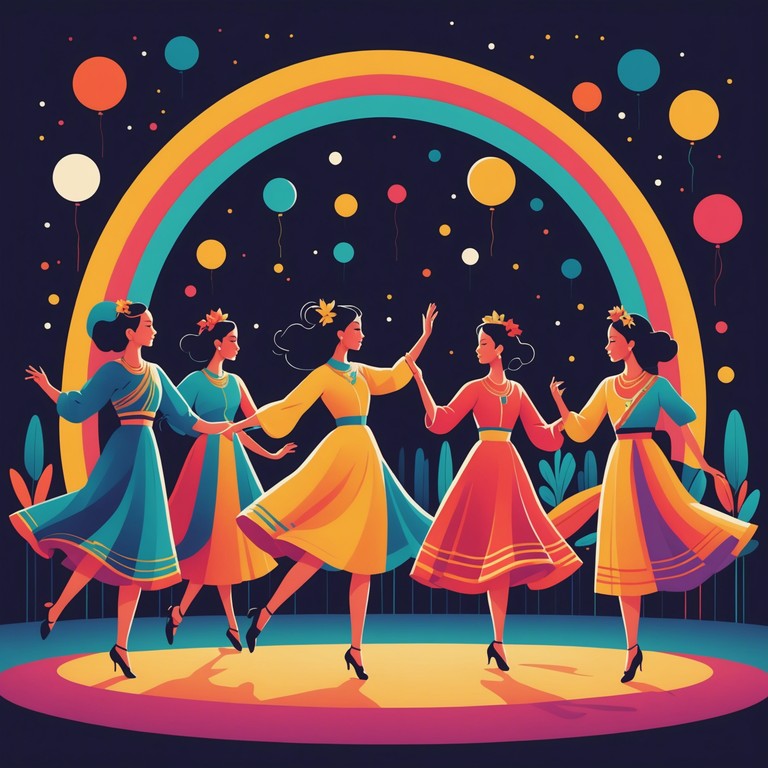 This composition features an irresistibly upbeat tempo perfect for lively dance scenarios, with melodic overtones that evoke a festive, joyful atmosphere. Traditional polka rhythms are infused with modern, energetic sounds to create a blend that gets everyone's feet moving.