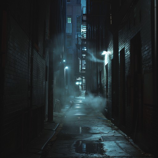 An eerie instrumental rap track featuring haunting synth melodies, deep bass, and unsettling atmospheric effects. The composition creates a spooky, immersive soundscape that evokes the feeling of wandering through haunted urban streets. The dynamic shifts from eerie whispers to intense, driving beats add to the track's unnerving allure, making it perfect for late night listening or horror themed projects.