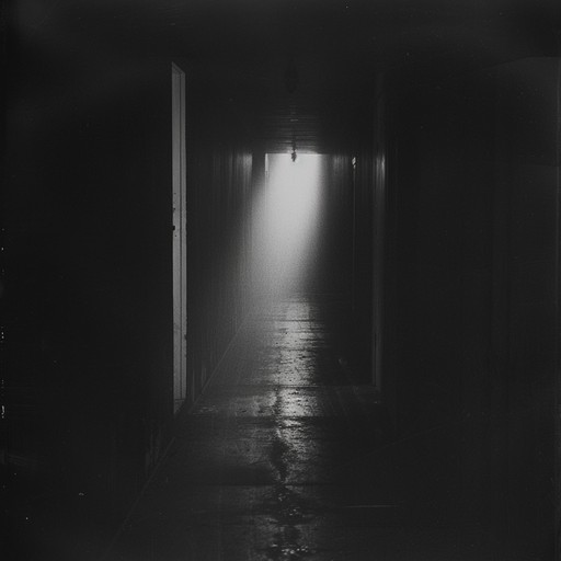 Traverse through empty corridors filled with ghostly echoes and shadowy whispers. This dark ambient piece creates an atmospheric soundscape perfect for introspective and contemplative moments, blending mysterious synth tones with haunting, lingering sounds.