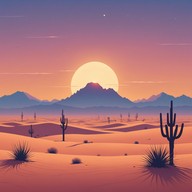 mystical tones mimic expansive desert landscapes