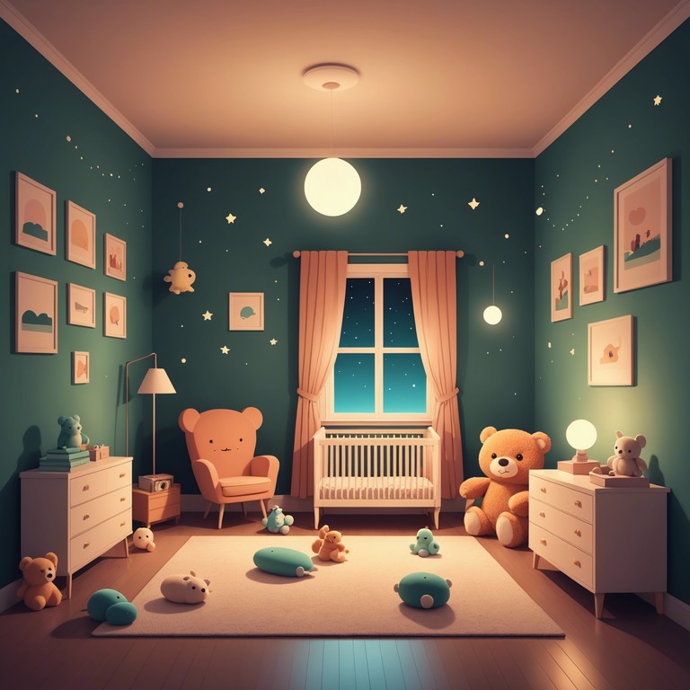 This instrumental track features soft, melodic tunes perfect for lulling babies to sleep. The gentle notes aim to offer a tranquil atmosphere conducive to rest and peaceful dreams. Its soothing tempo and tender melodies craft a nurturing environment for nighttime relaxation.