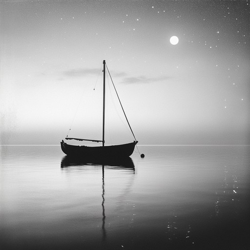 Imagine a serene evening where the only sounds are the gentle laps of water against a canoe and the distant call of night birds, under a vast sky glimmering with stars. Guided by moonlight, this composition carries the rhythm of a soft, flowing waltz that reflects the elegance and tranquility of nature at night. The music is both reflective and hopeful, capturing a perfect moment suspended in time.