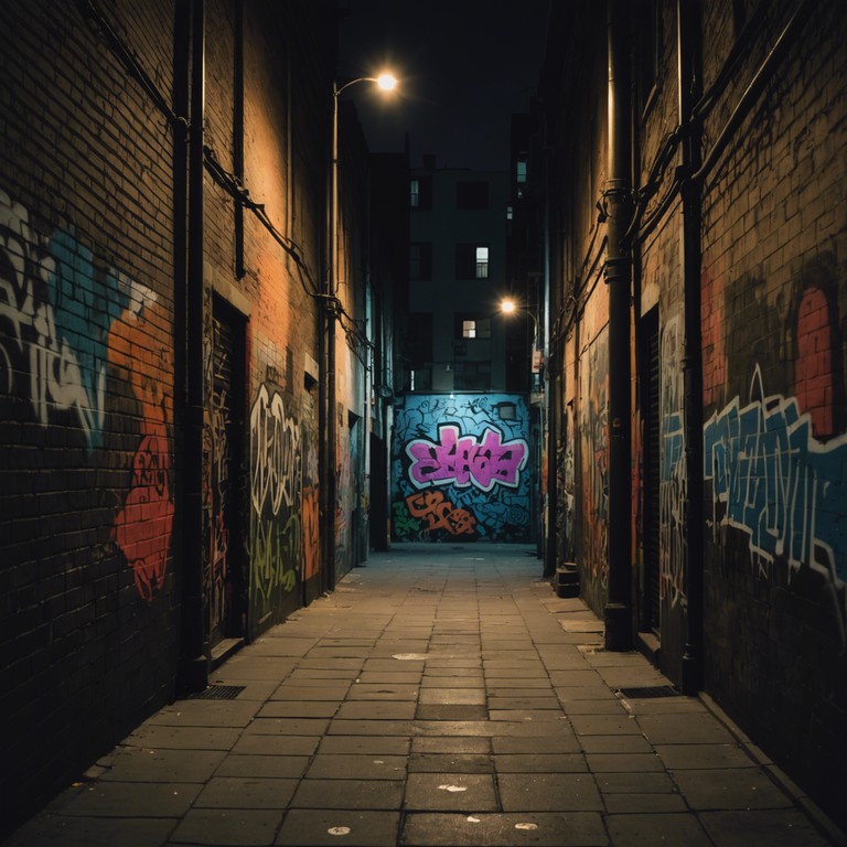 This track features the rich, earthy tones of a distressed piano set against a backdrop of industrial city sounds. The music layers a gritty texture with melodic, melancholic sighs, weaving through a narrative of urban decay and artistic beauty found in the forgotten corners of a bustling metropolis.