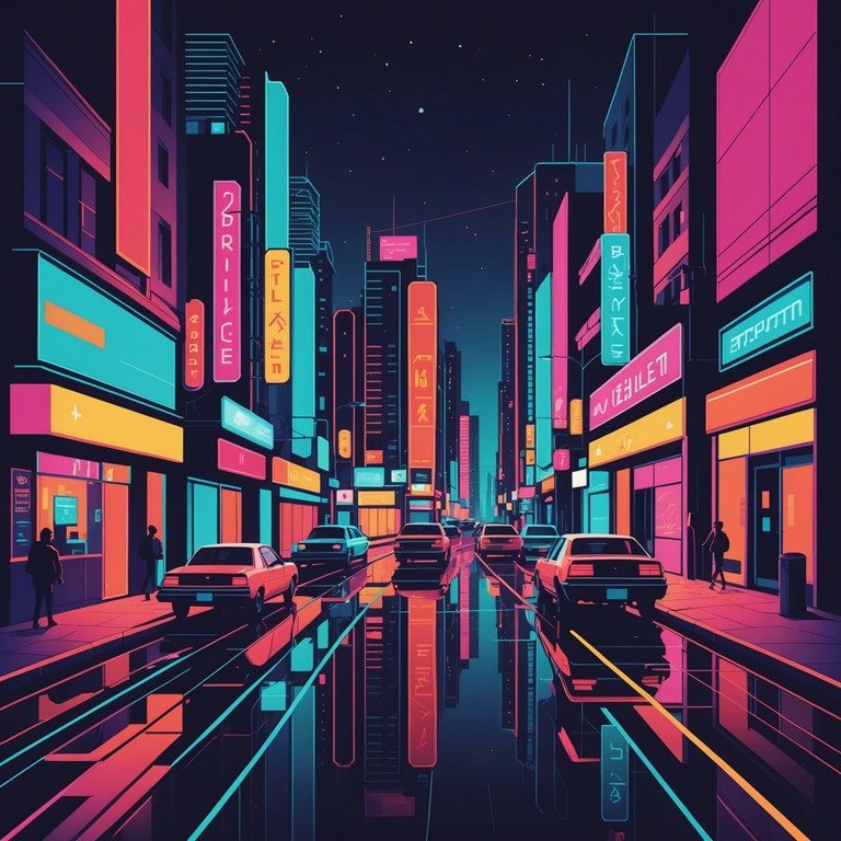 An uplifting, energetic track that merges sharp electronic beats with deep, funky bass lines, creating a soundscape perfect for a night out under the neon lights. This track captures the essence of the city's pulse, combining modernity with classic funk.