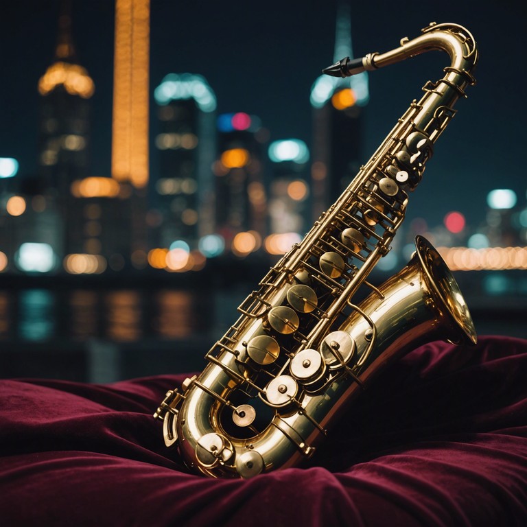 This composition explores deeper emotional connections through soft saxophone melodies layered over lively new jack swing rhythms, perfectly suited for a quiet evening or a reflective night walk in an illuminated city.