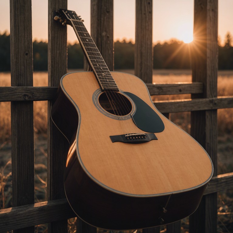 A modern interpretation of traditional brazilian sertanejo music, featuring a solo acoustic guitar that accentuates the serenity and beauty of a peaceful evening in the countryside. This piece soothes the soul and connects the listener to the simplicity and tranquility of rural life.