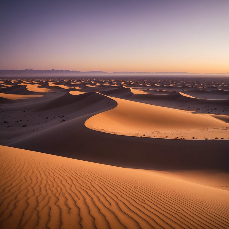 This track captures the profound mystery and allure of the middle eastern desert, merging traditional melodic structures with ambient influences to evoke a deep pondering solitude and connection within this vast space.