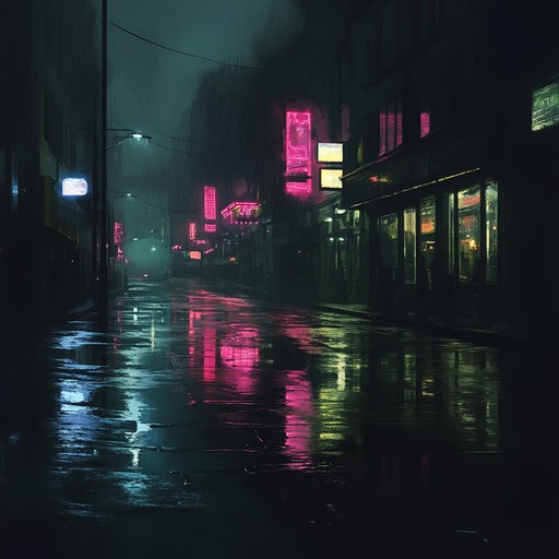 Picture cruising through neon lit streets at midnight. The ethereal synths and smooth beats evoke dreams and nostalgia in a relaxing soundscape.