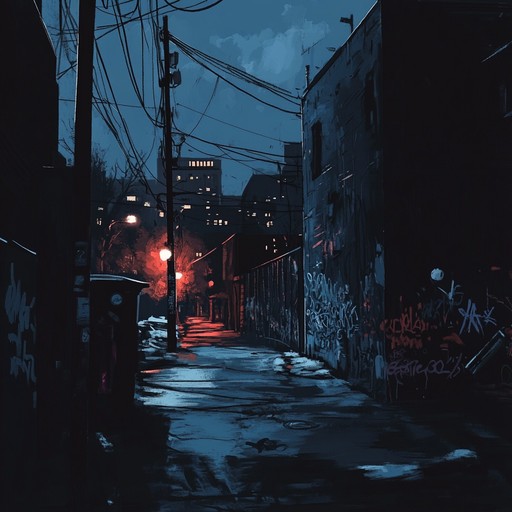 Distilling the frenetic energy of hardcore punk with a brooding atmosphere, this instrumental delves deep into the harsh realities of city life. Incendiary guitar riffs, relentless drumming, and raw bass create a soundtrack of dark intensity and unyielding spirit, perfect for envisioning a nightmarish urban landscape.