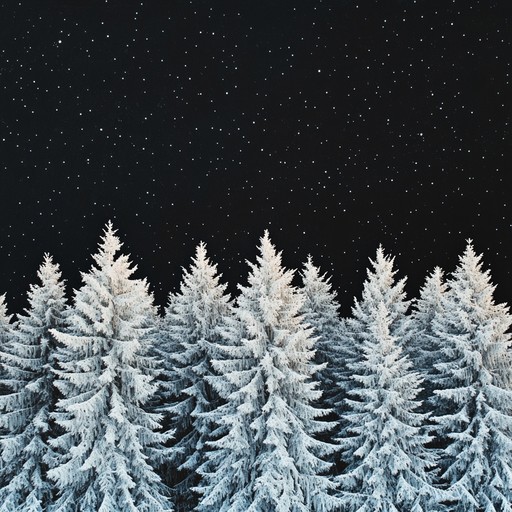 This track evokes a serene, snow covered landscape where each delicate note resembles a soft snowflake falling on pine branches. The music combines tranquil yet dynamic elements that capture the essence of a peaceful winter evening. The melody, carried by the gentle plucking of a koto, blends traditional japanese tones with ambient influences, creating an innovative cross cultural holiday soundscape.