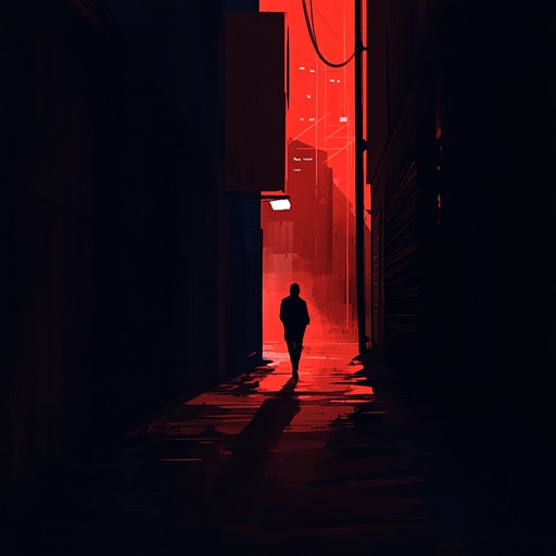 An instrumental lofi track that combines driving drum rhythms with atmospheric electric guitar, capturing the feeling of wandering through neon lit city streets at night, where shadows whisper and emotions run deep.