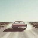 reminiscent of summer road trips, warm and nostalgic feel